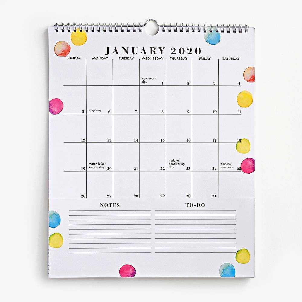 Paper Source Pocket 2020 Calendar In 2019 | Pocket Calendar
