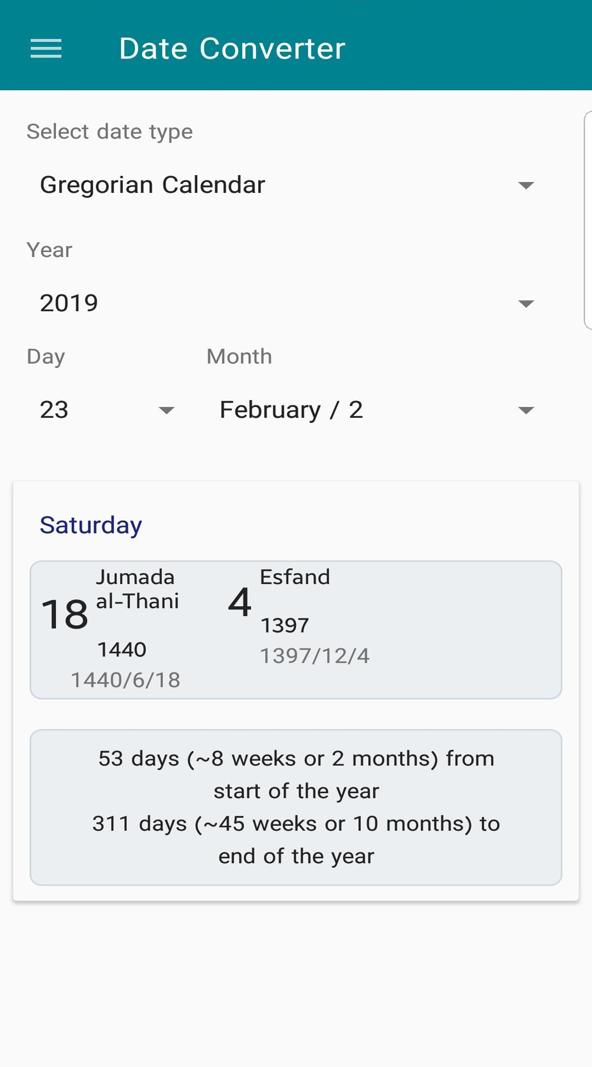 Persian Calendar 98 For Android - Apk Download