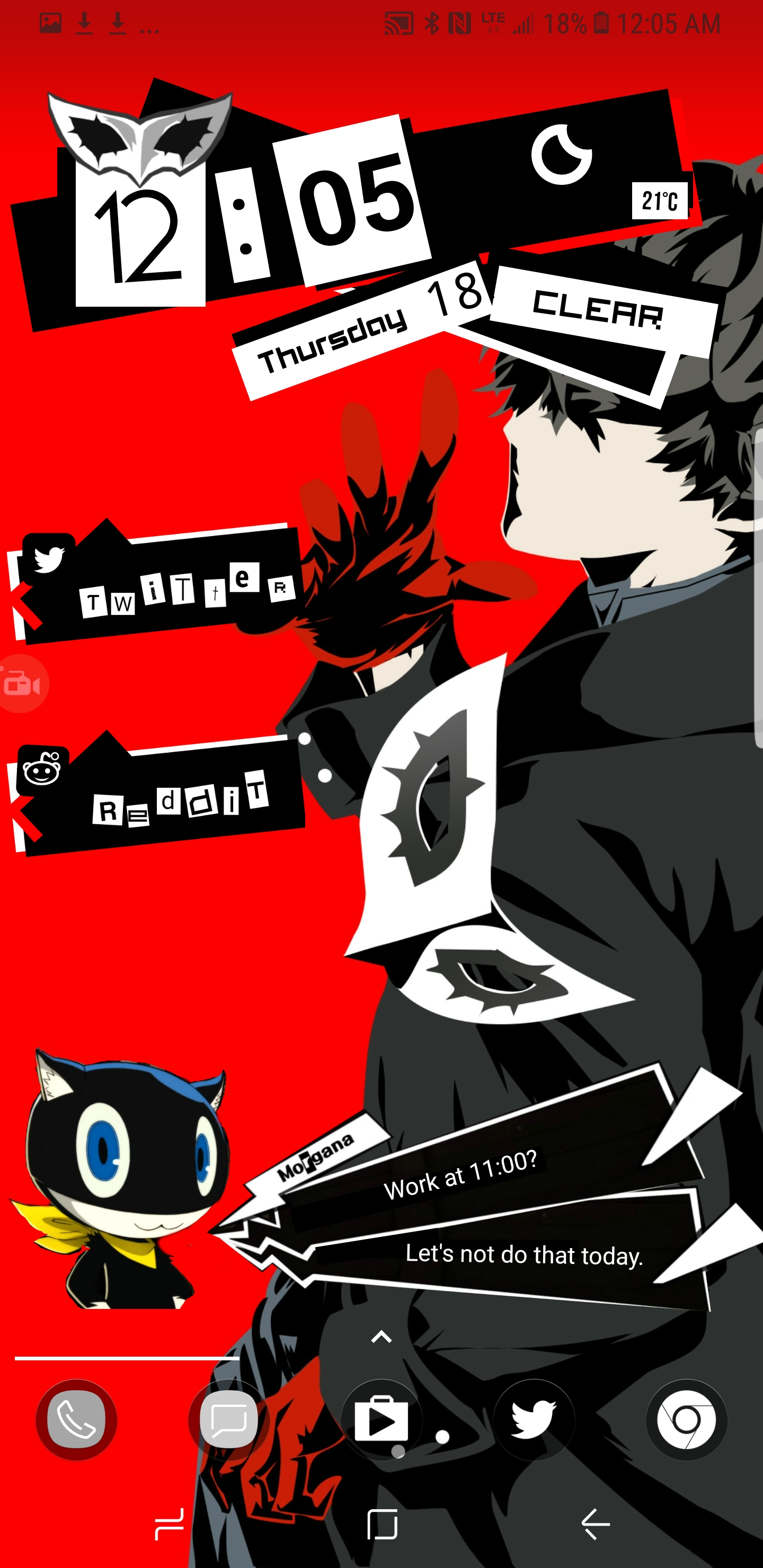 Persona 5 Free Time Calendar Calendar Printables Free Templates