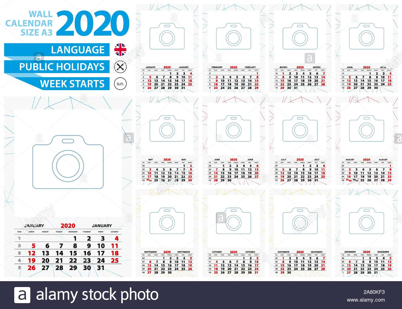 Poster Print Calendar Stock Photos &amp; Poster Print Calendar