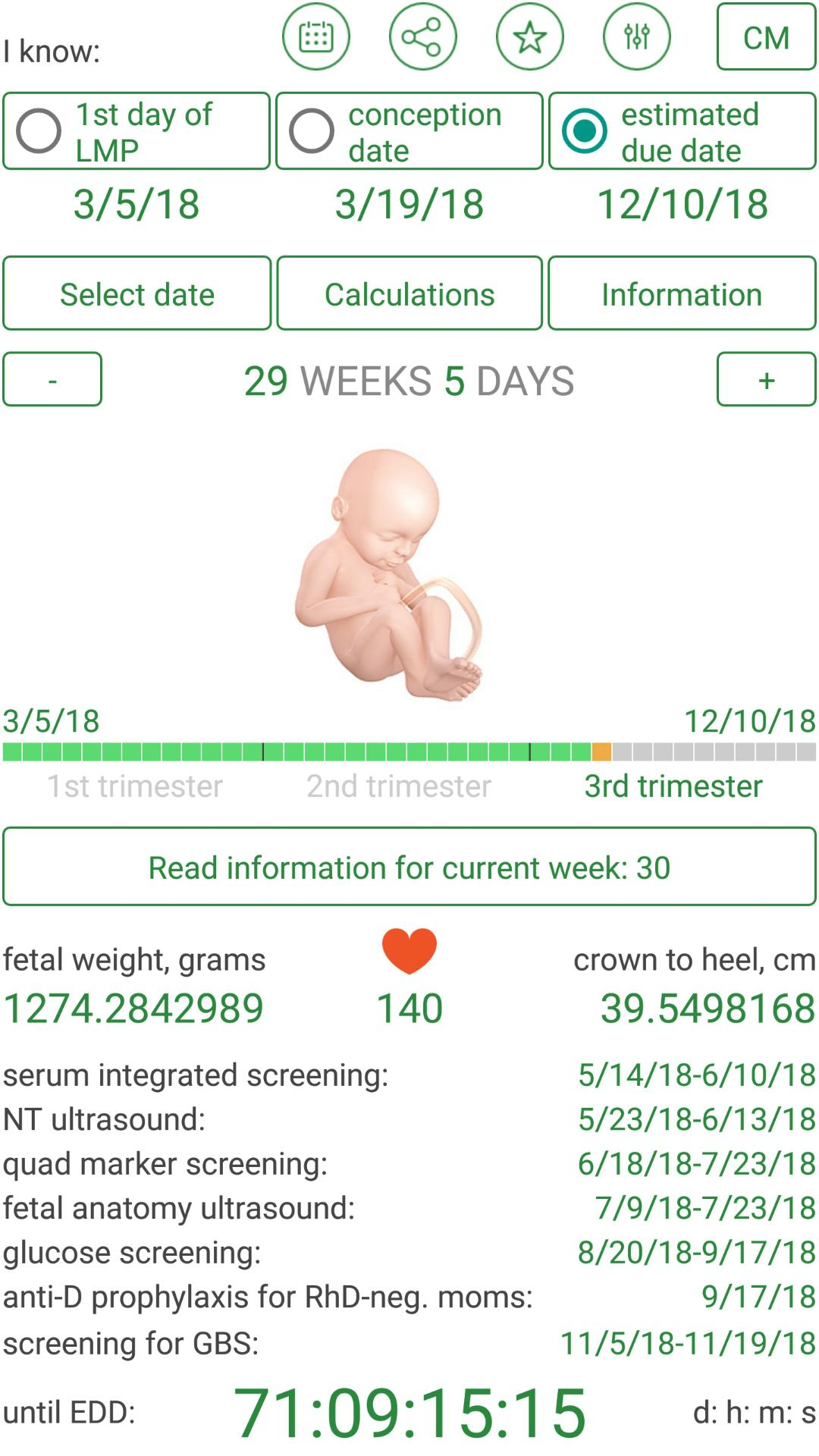 Pregnancy Due Date Calculator And Calendar For Android - Apk