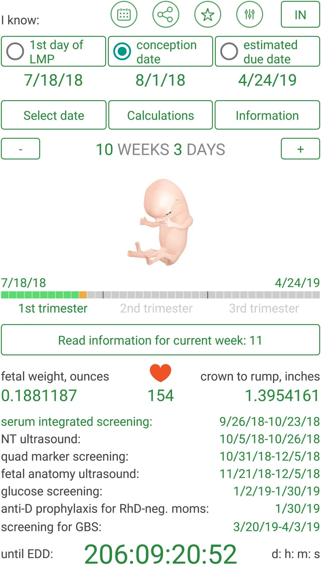 Pregnancy Due Date Calculator And Calendar For Android - Apk