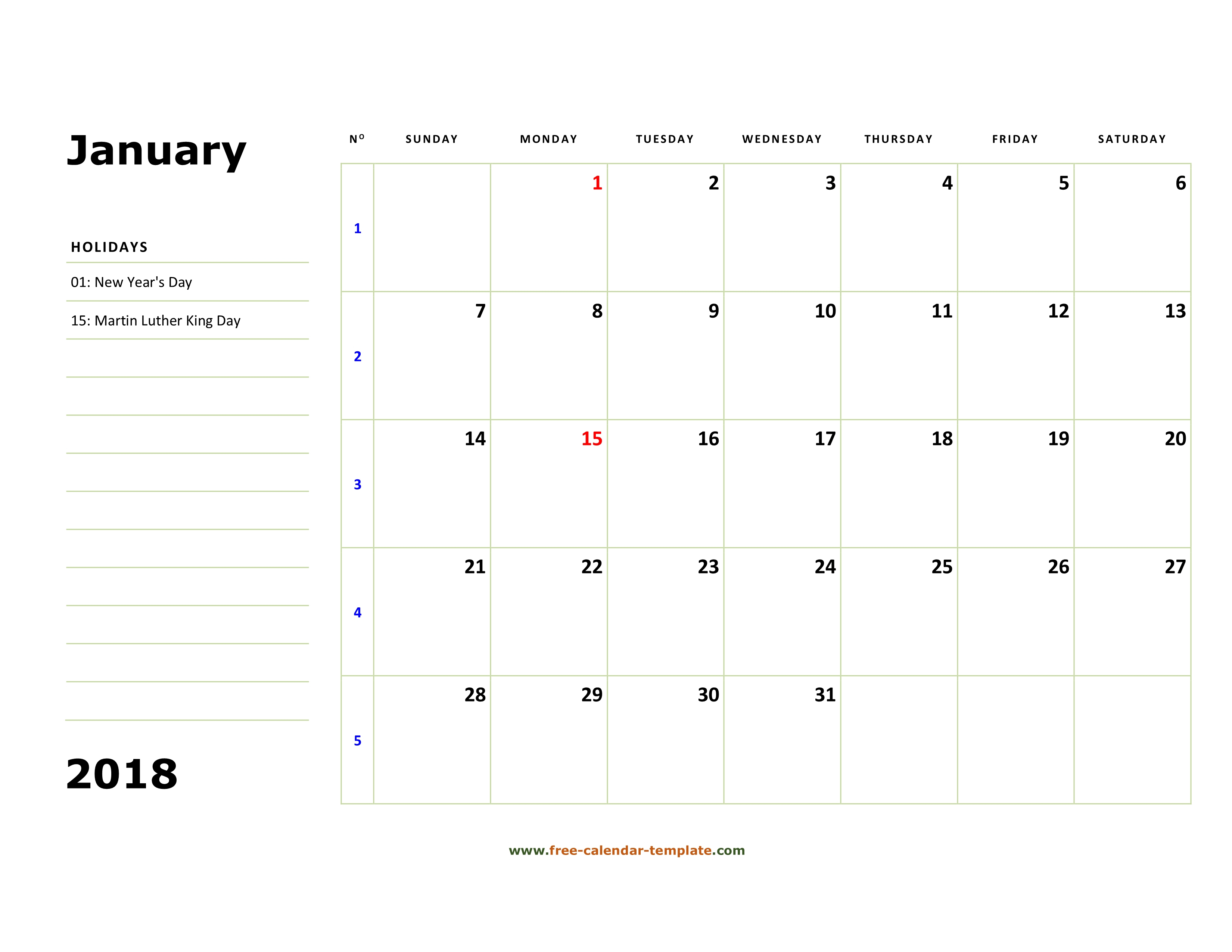 free printable calendar large boxes calendar printables