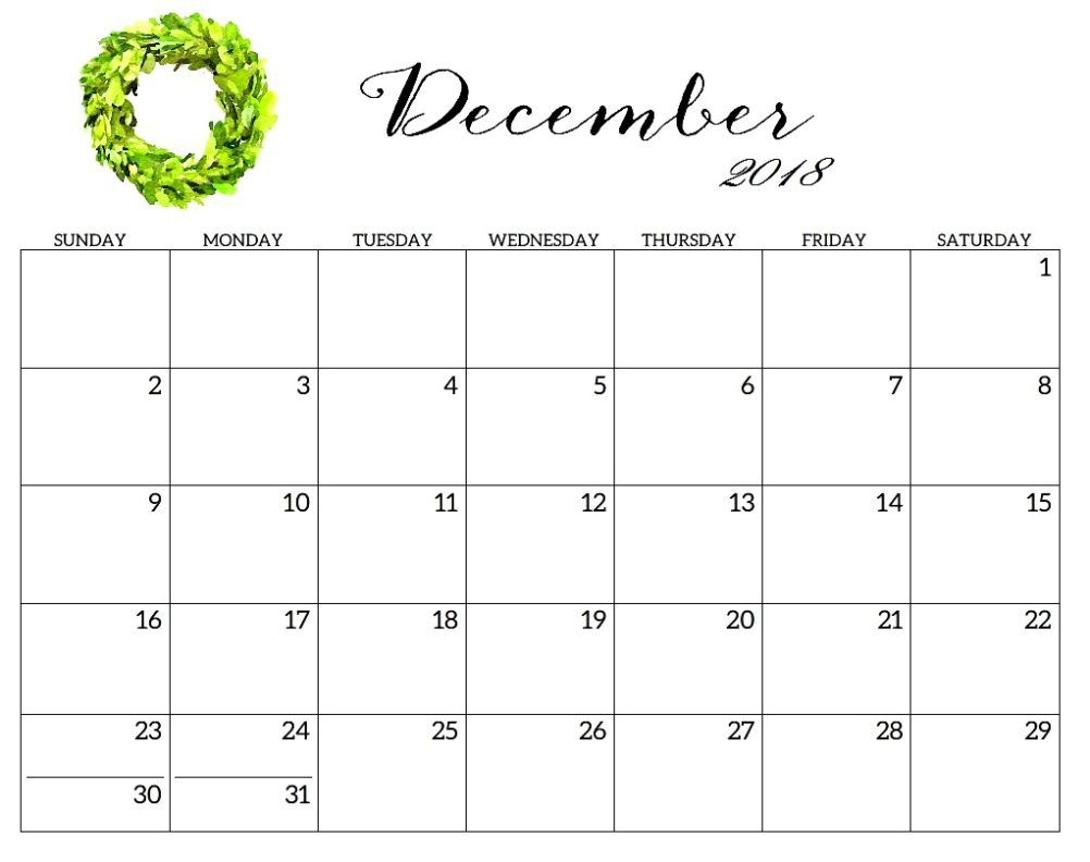 Free Printable Calendar Dec Calendar Printables Free Templates