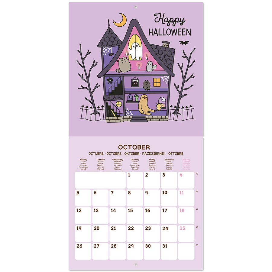 Pusheen The Cat Calendar 2020 - Calendars Buy Now In The