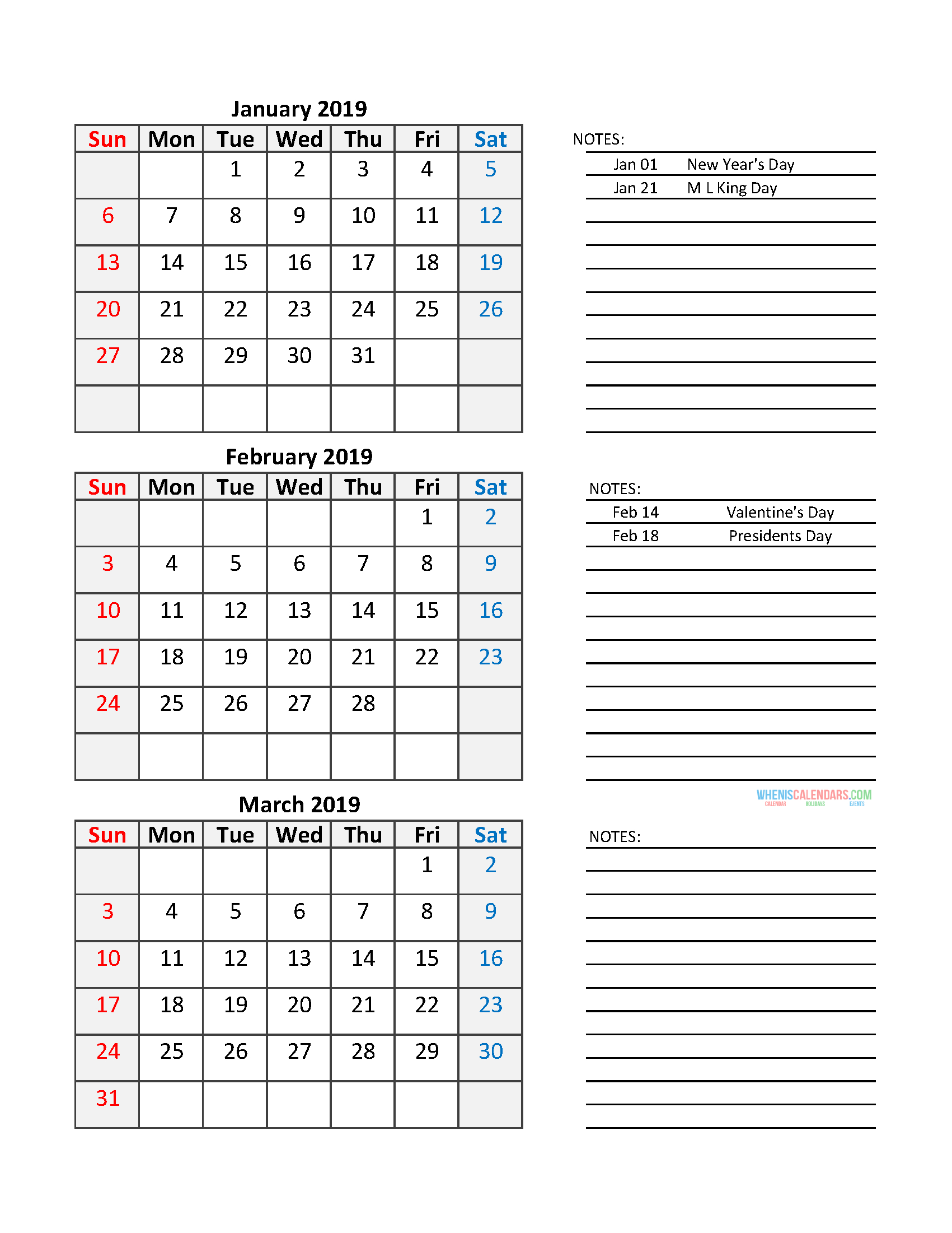 Quarterly Calendar 2020 Printable - Wpa.wpart.co