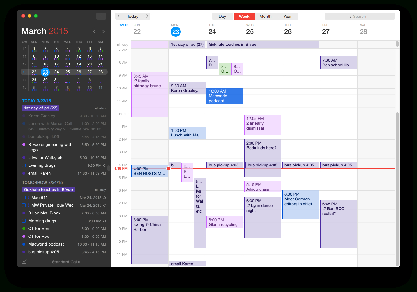 Review: Fantastical 2 Ups The Ante For Events In Os X | Macworld