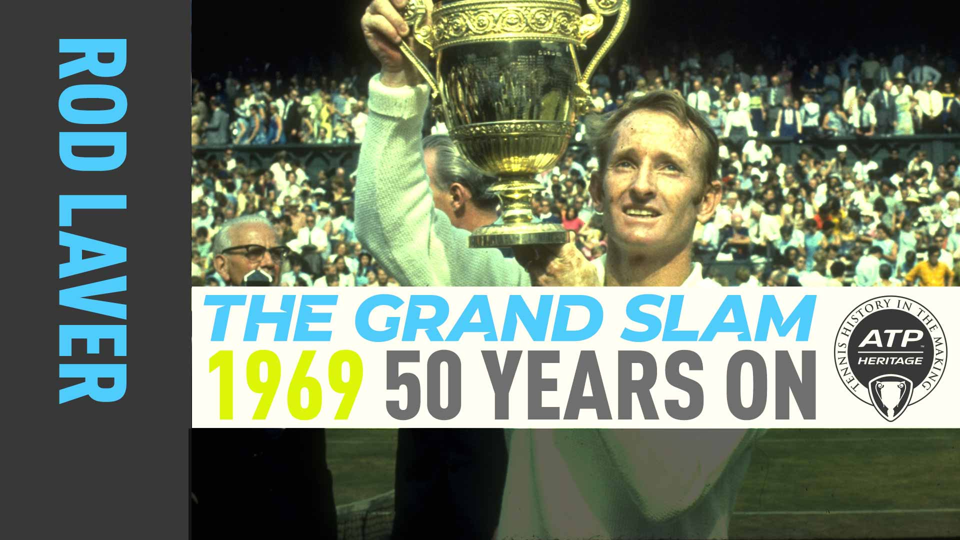 Rod Laver&#039;s Grand Slam: 1969 Wimbledon, 50 Years On | Atp