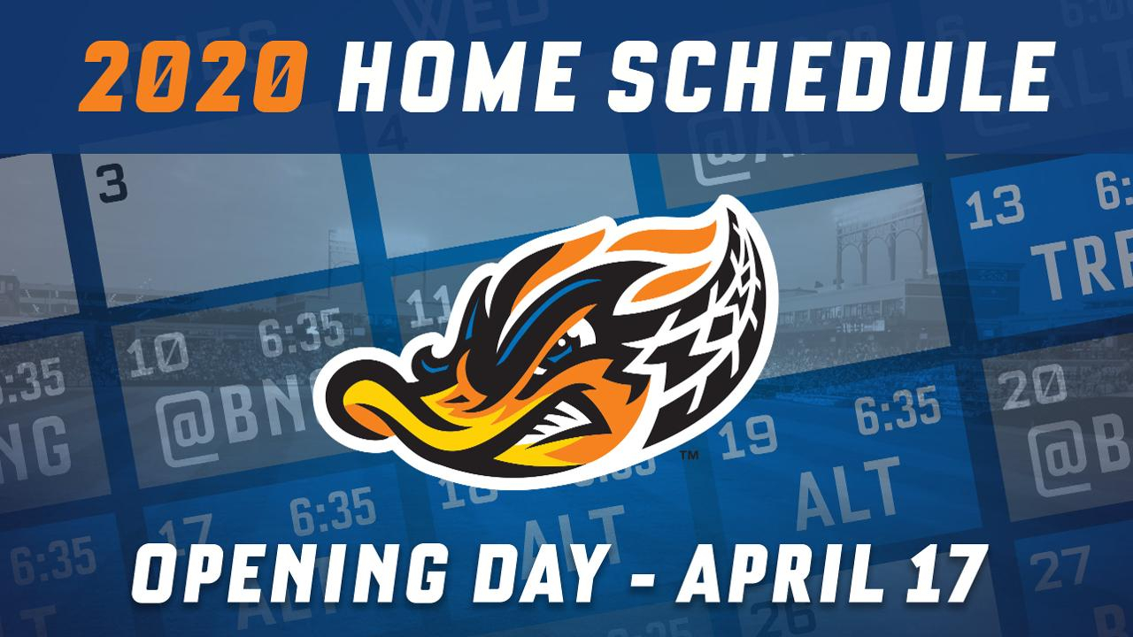 Rubberducks Announce 2020 Home Schedule | Akron Rubberducks News