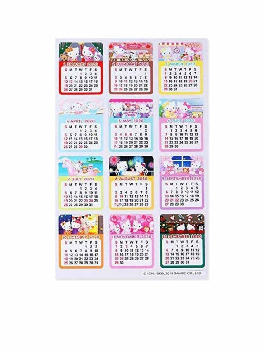 Sanrio Hello Kitty Sticker Calendar: 2020 | Central.co.th