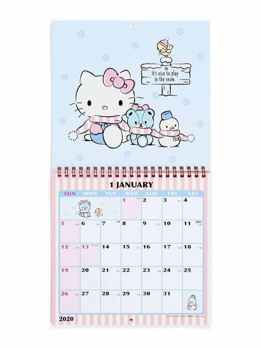 Sanrio Hello Kitty Wall Calendar: M 2020 | Central.co.th