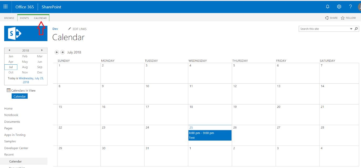 Sharepoint Print Calendar View Calendar Printables Free Templates