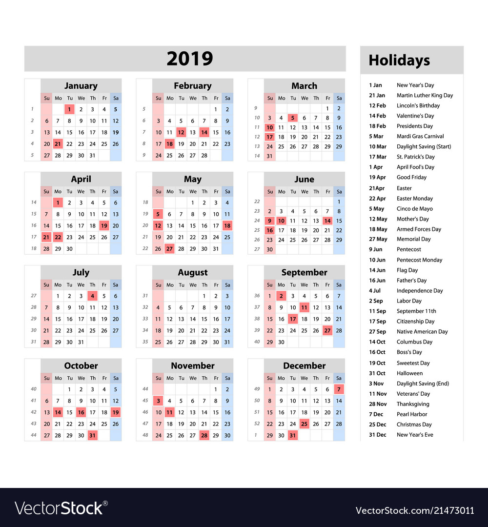 A One Year Calendar | Calendar Printables Free Templates