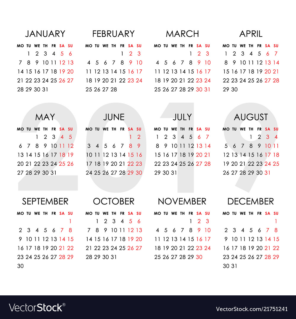 Calendar Week Starts Monday | Calendar Printables Free Templates