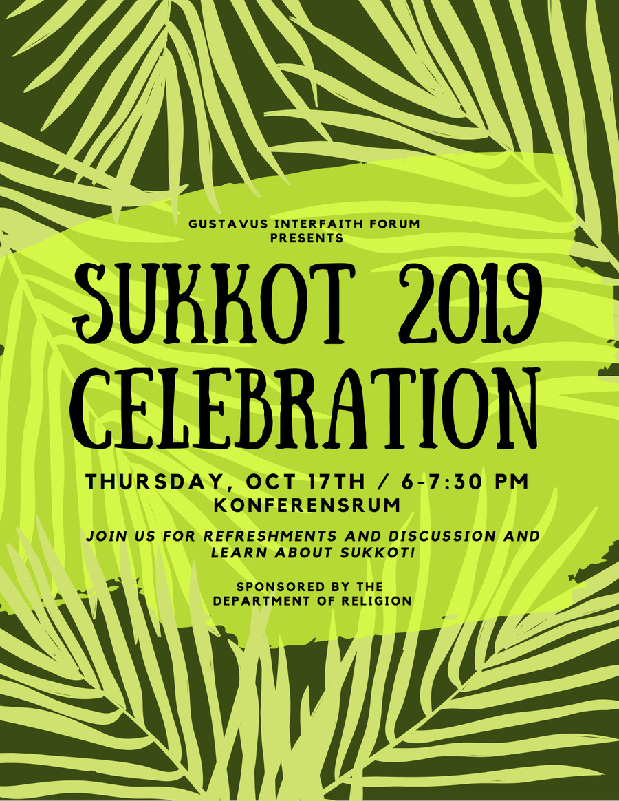 Sukkot 2019 Celebration - October 17 At 6–7:30 P.m. | Calendar