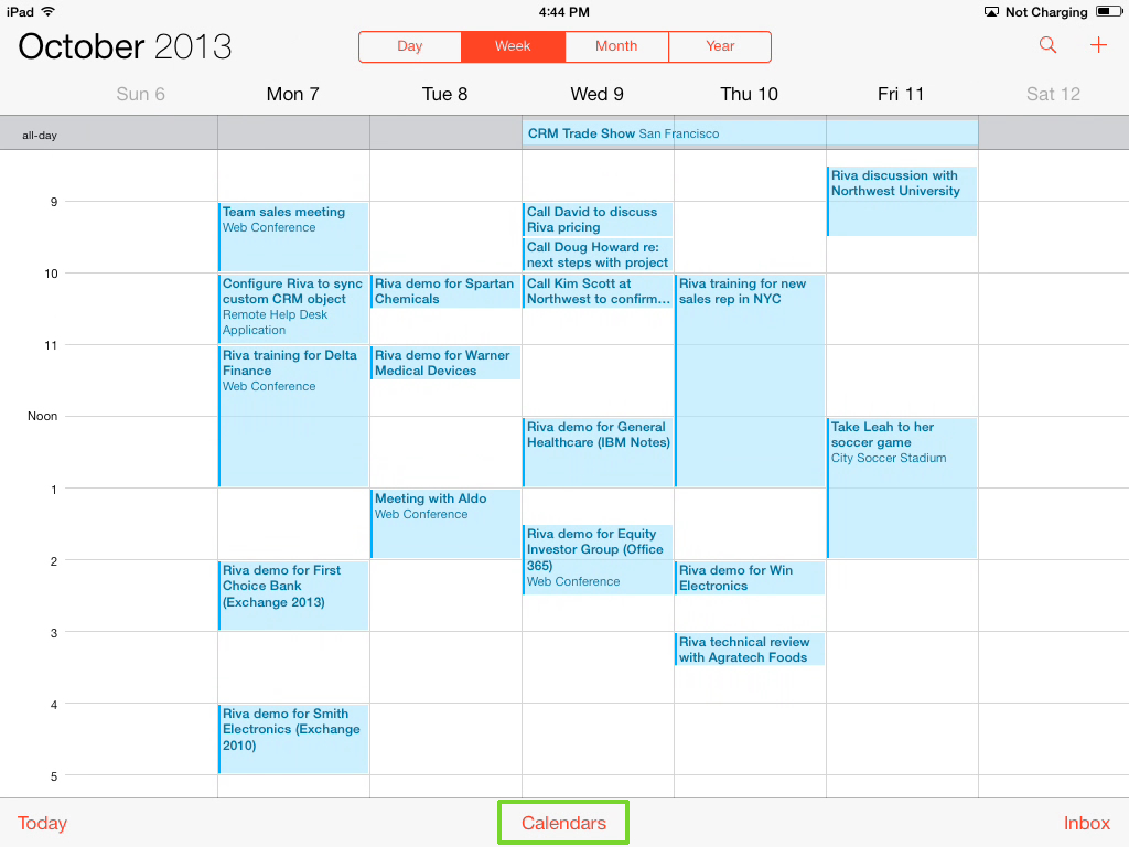 Sync Crm Contacts, Calendars, Tasks, And More To Ipad | Riva