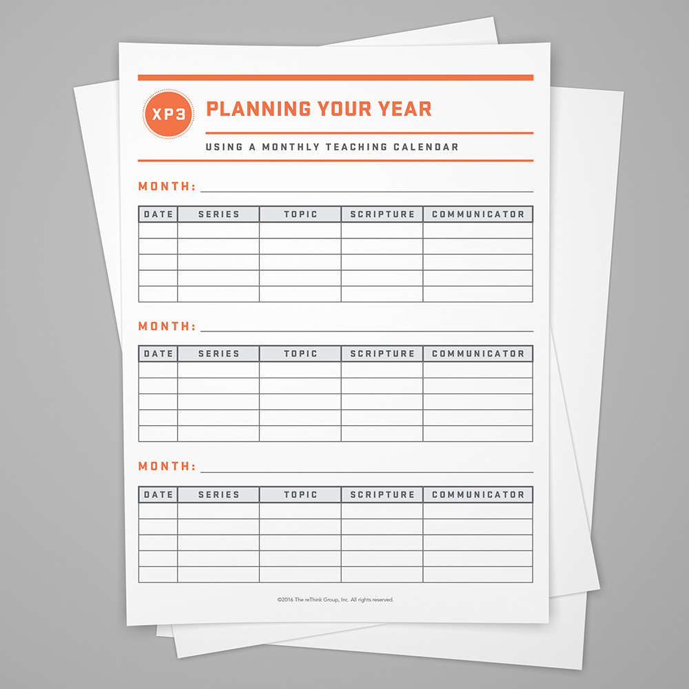 Teaching Calendar: Planning Your Year - Stuff You Can Use