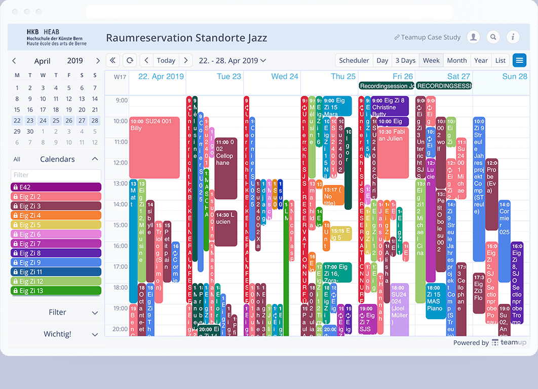 Teamup Calendar - Free Shared Online Calendar For Groups