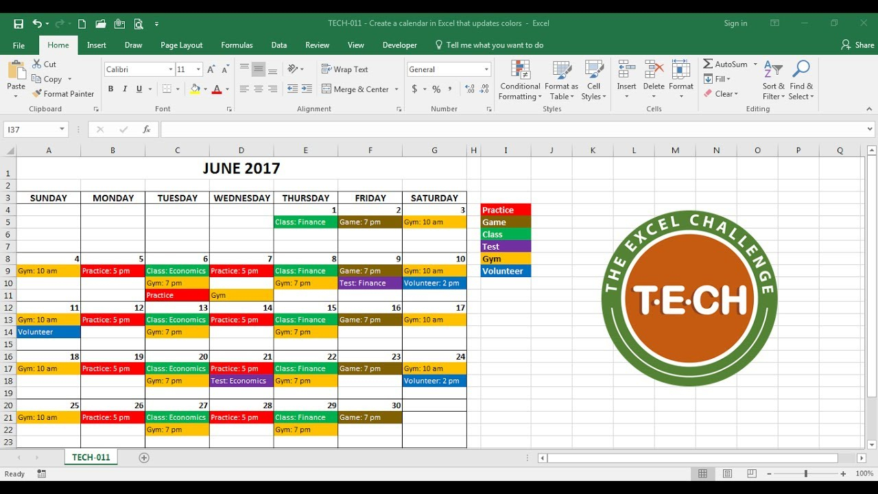 How To Create A Weekly Schedule In Excel ~ Excel Templates