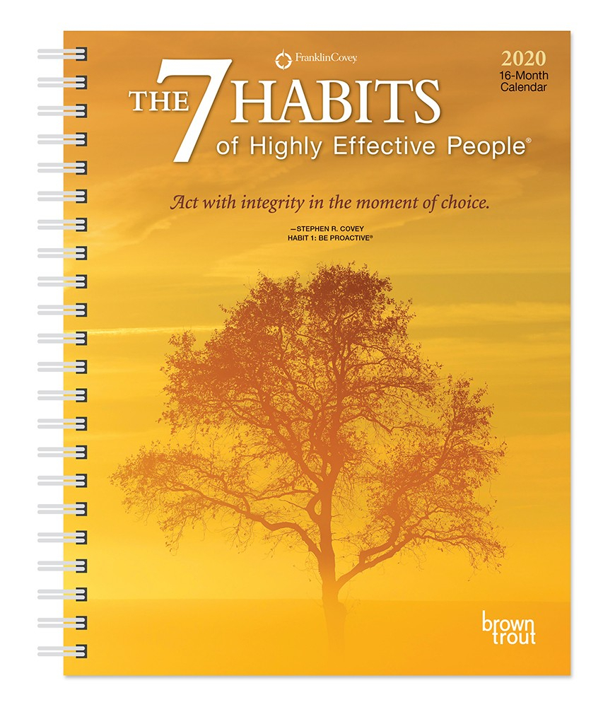 The 7 Habits Of Highly Effective People 2020 6 X 7.75 Inch