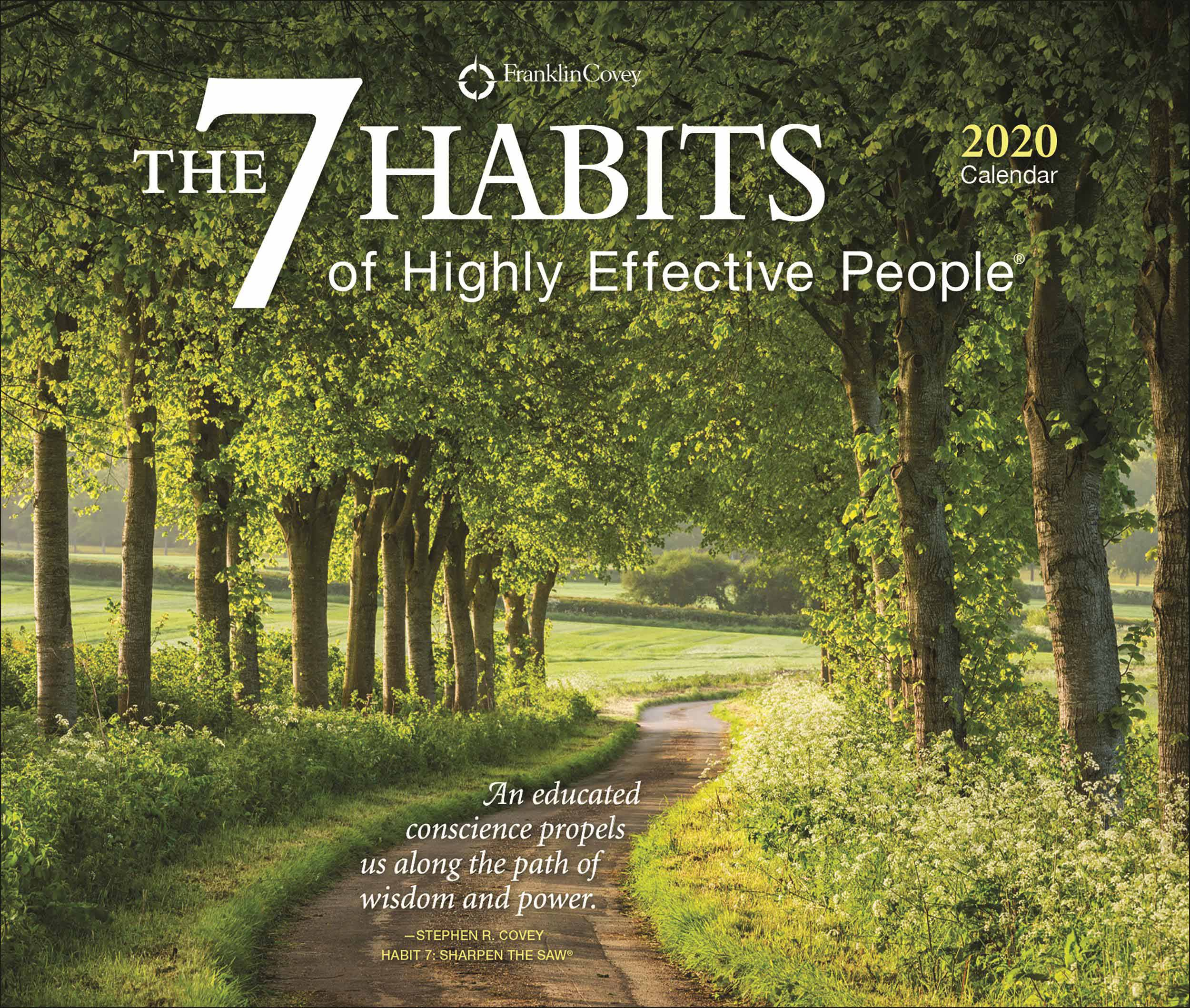 The 7 Habits Of Highly Effective People Desk Calendar 2020