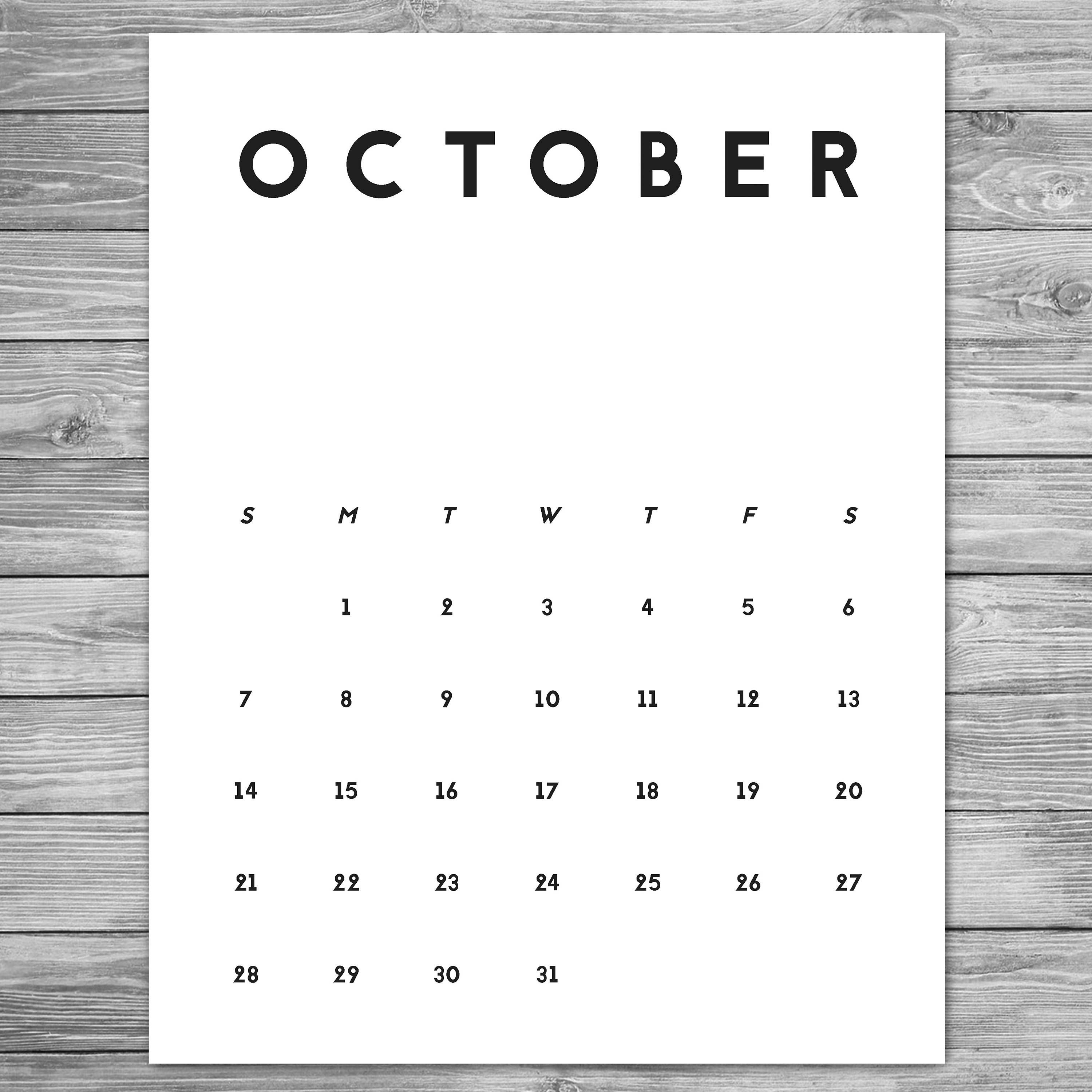 The Calendar Design , For 3 Years , Modular , Typography