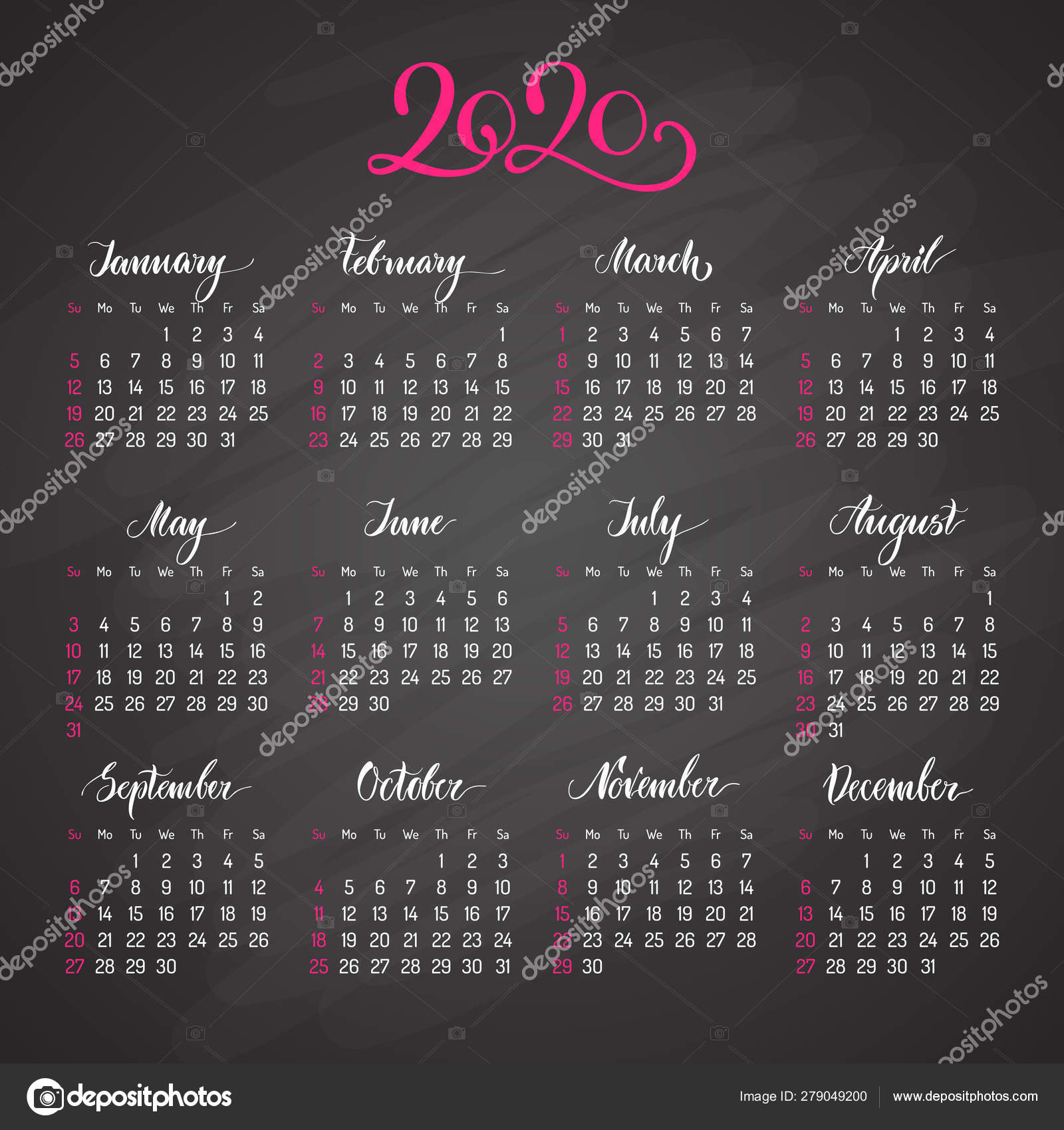 year view calendar 2020 calendar printables free templates