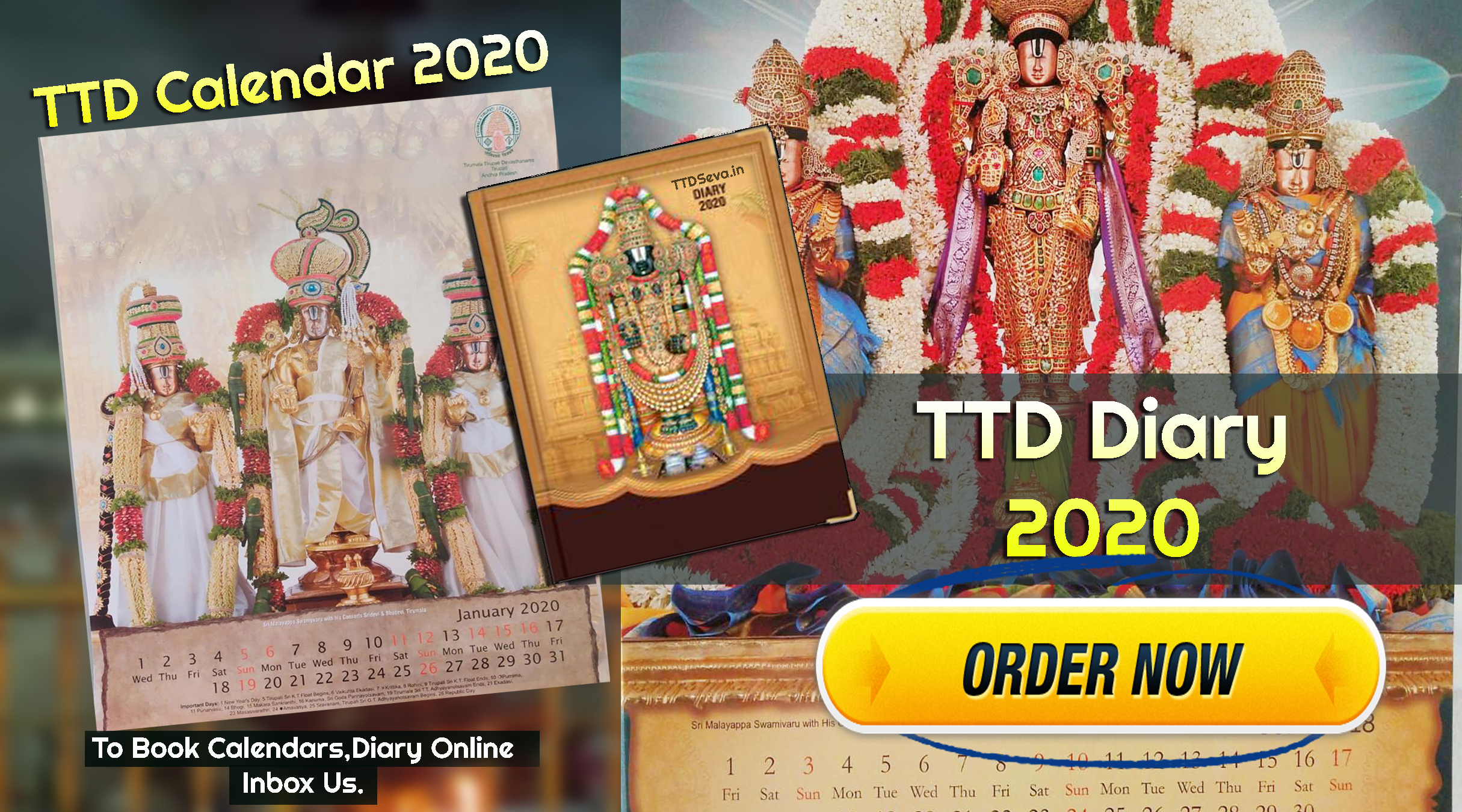 Ttd Calendars, Diary Online Booking - Ttd Seva Online %