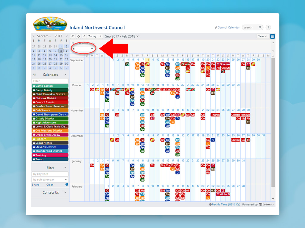 Use The Yearly Calendar View | Teamup News, Tips, Stories