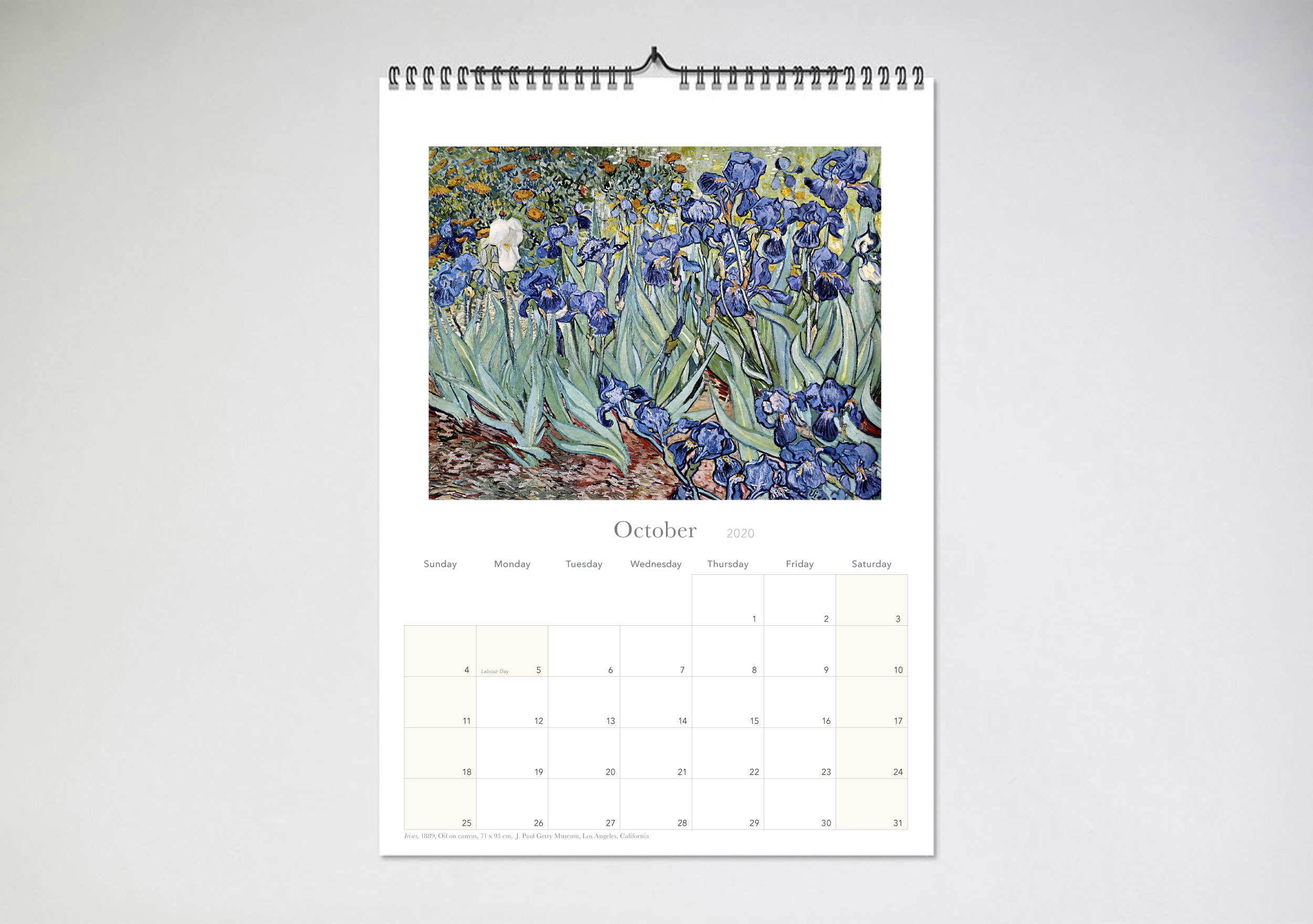 Vincent Van Gogh 2020 Wall Calendar Login Or Register For Wholesale Prices