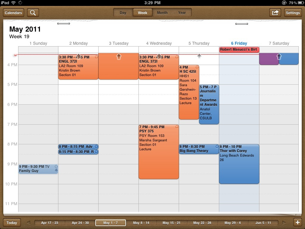 Week Calendar Hd - A Powerful Alternative Calendar For Your Ipad