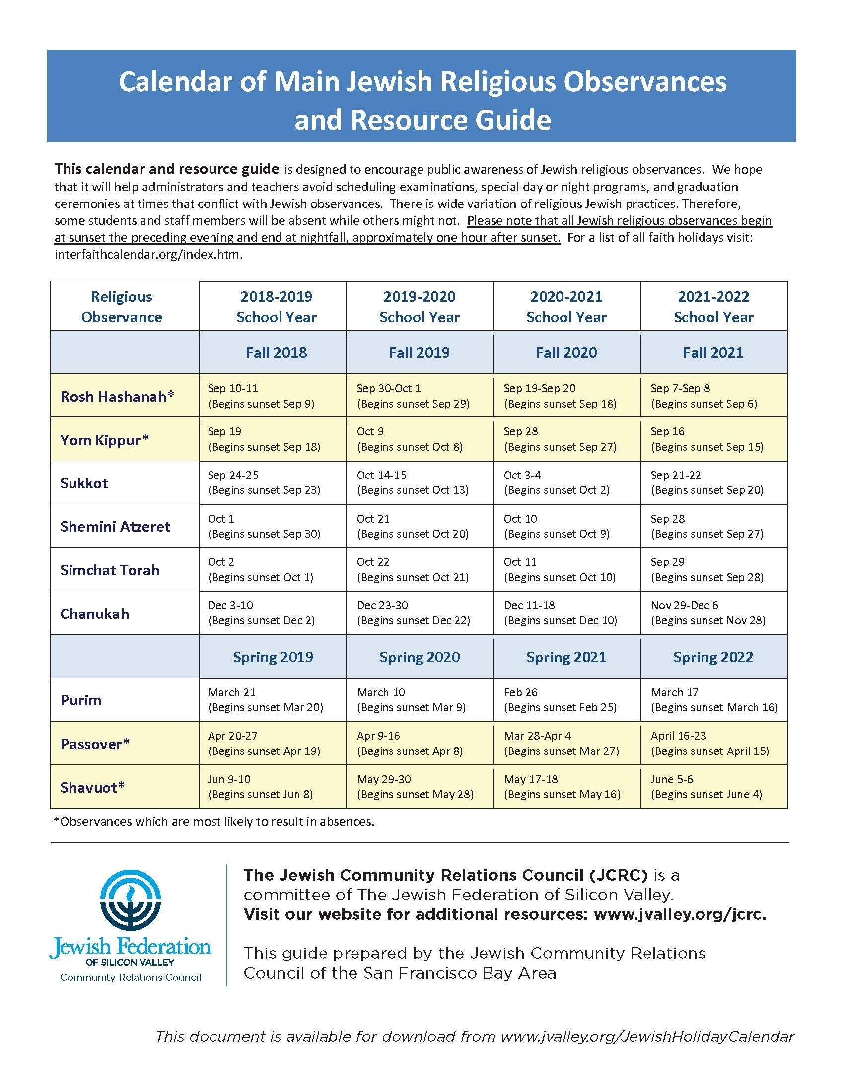 Printable Jewish Calendar 5778 Calendar Printables Free Templates