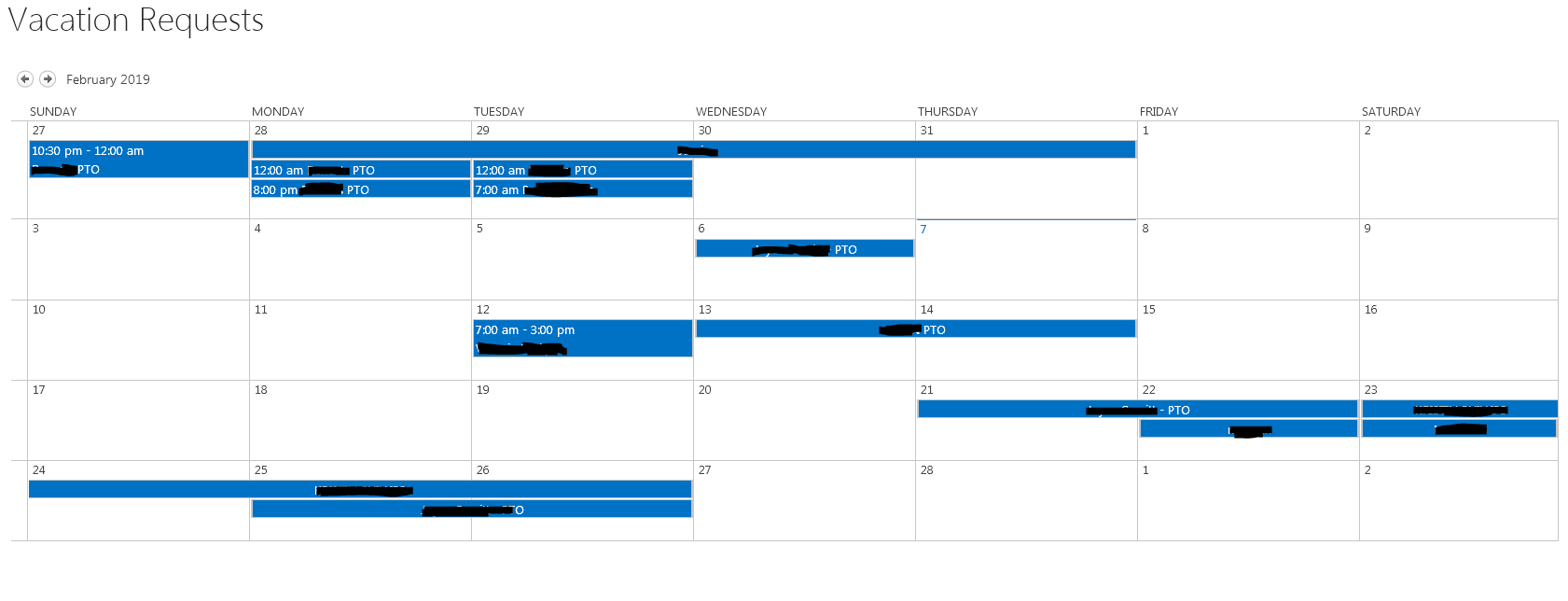 Sharepoint Print Calendar View