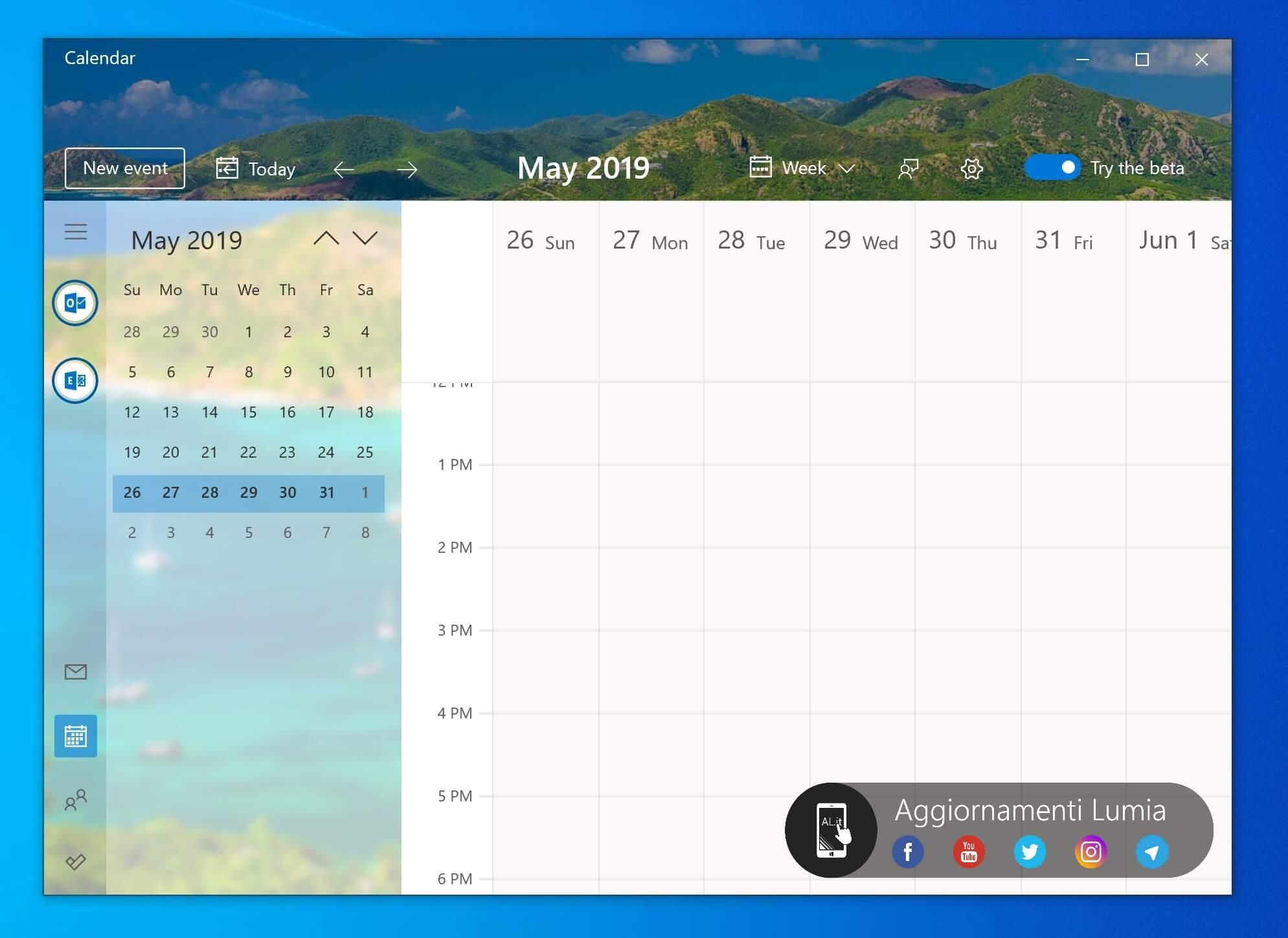 Windows 10 Calendar Receives New, Beautiful Ui