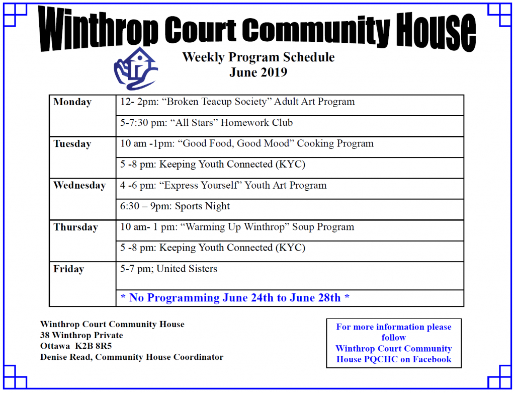 Winthrop Court – Bay Ward Bulletin