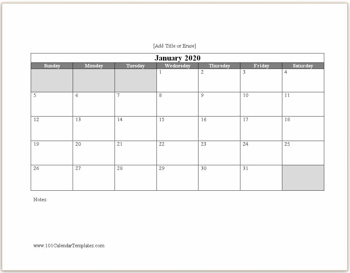 Calendar 2020 Microsoft Word Calendar Printables Free Templates 8855