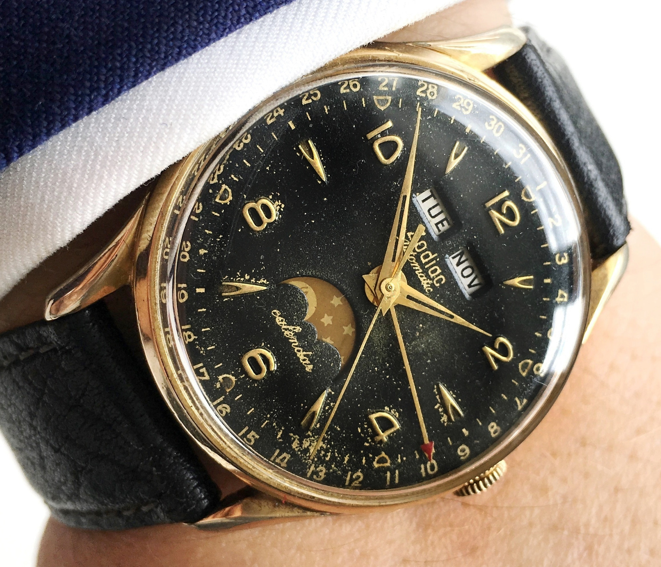 Zodiac Triple Calendar Moonphase