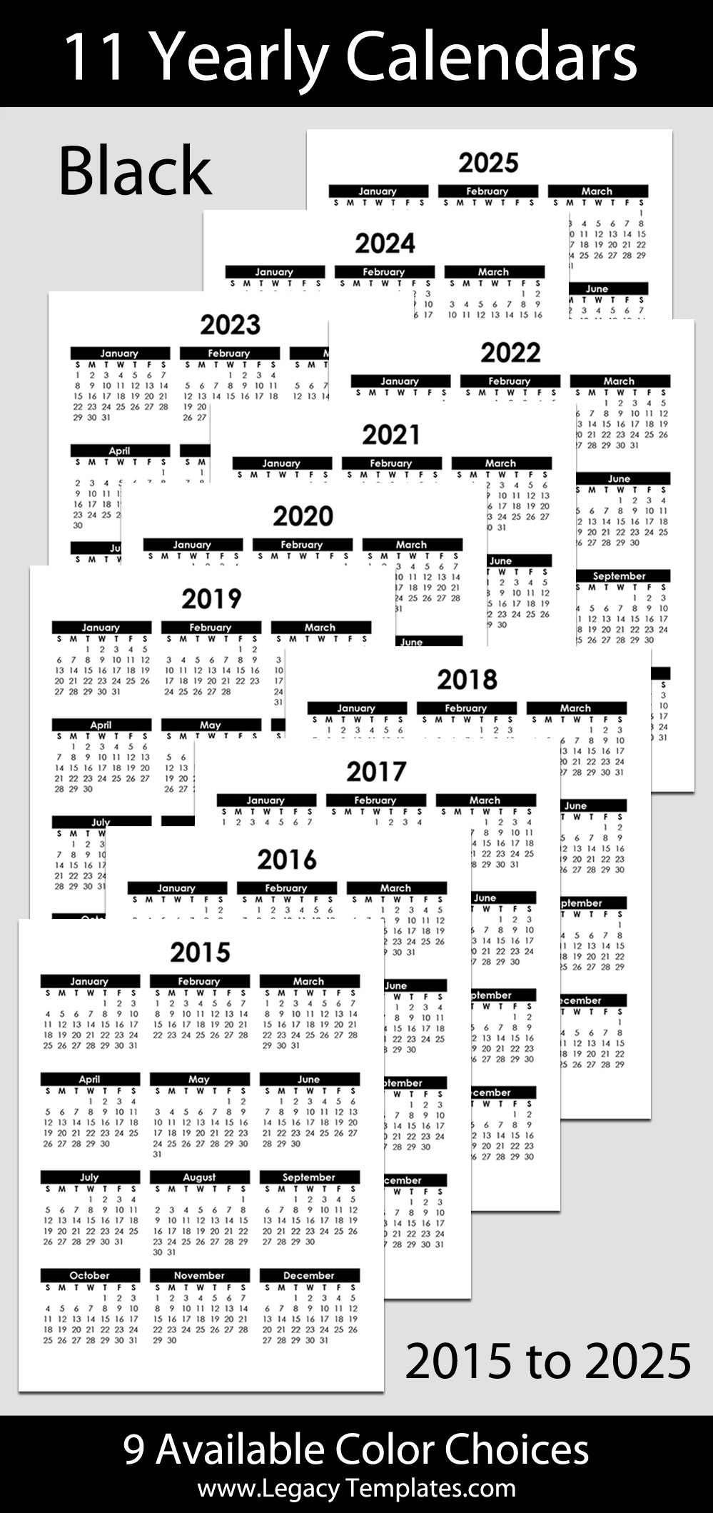 5 X 7 2020 Calendar Calendar Printables Free Templates