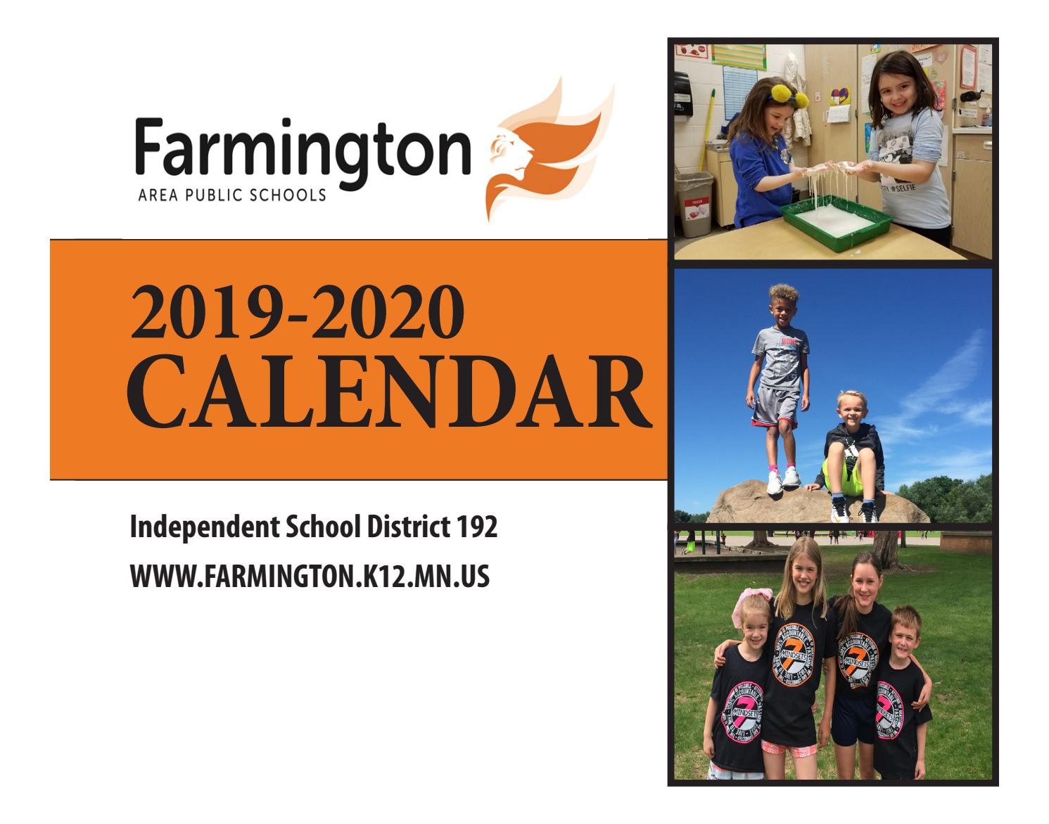 2019-2020 District 192 Calendarsally Mcconnaughey - Issuu