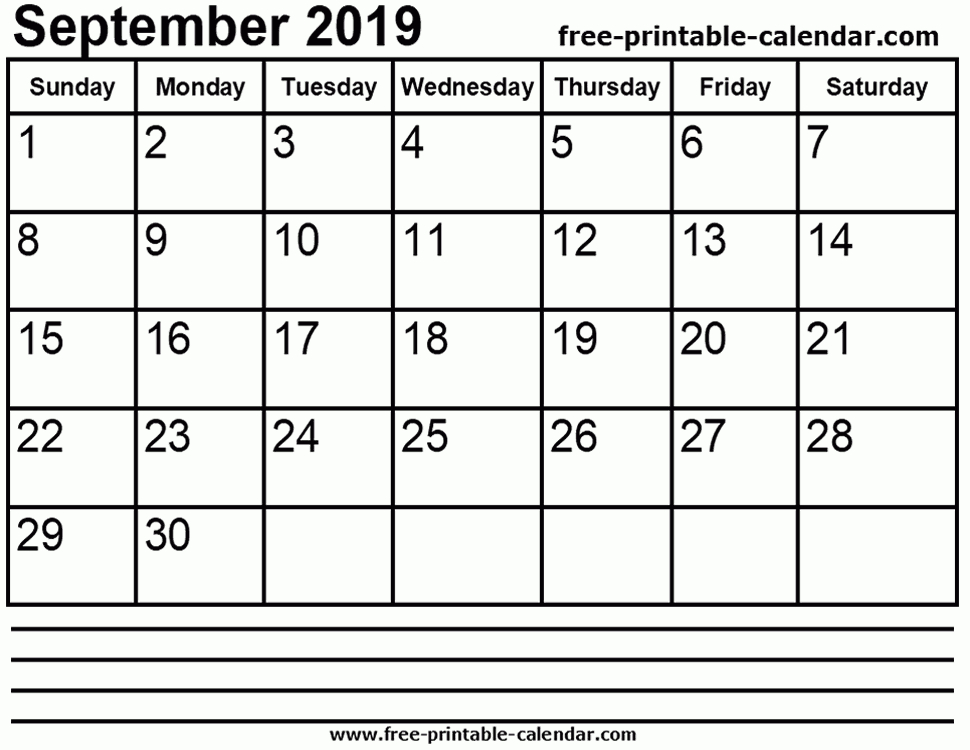 Printable Calendar You Can Edit