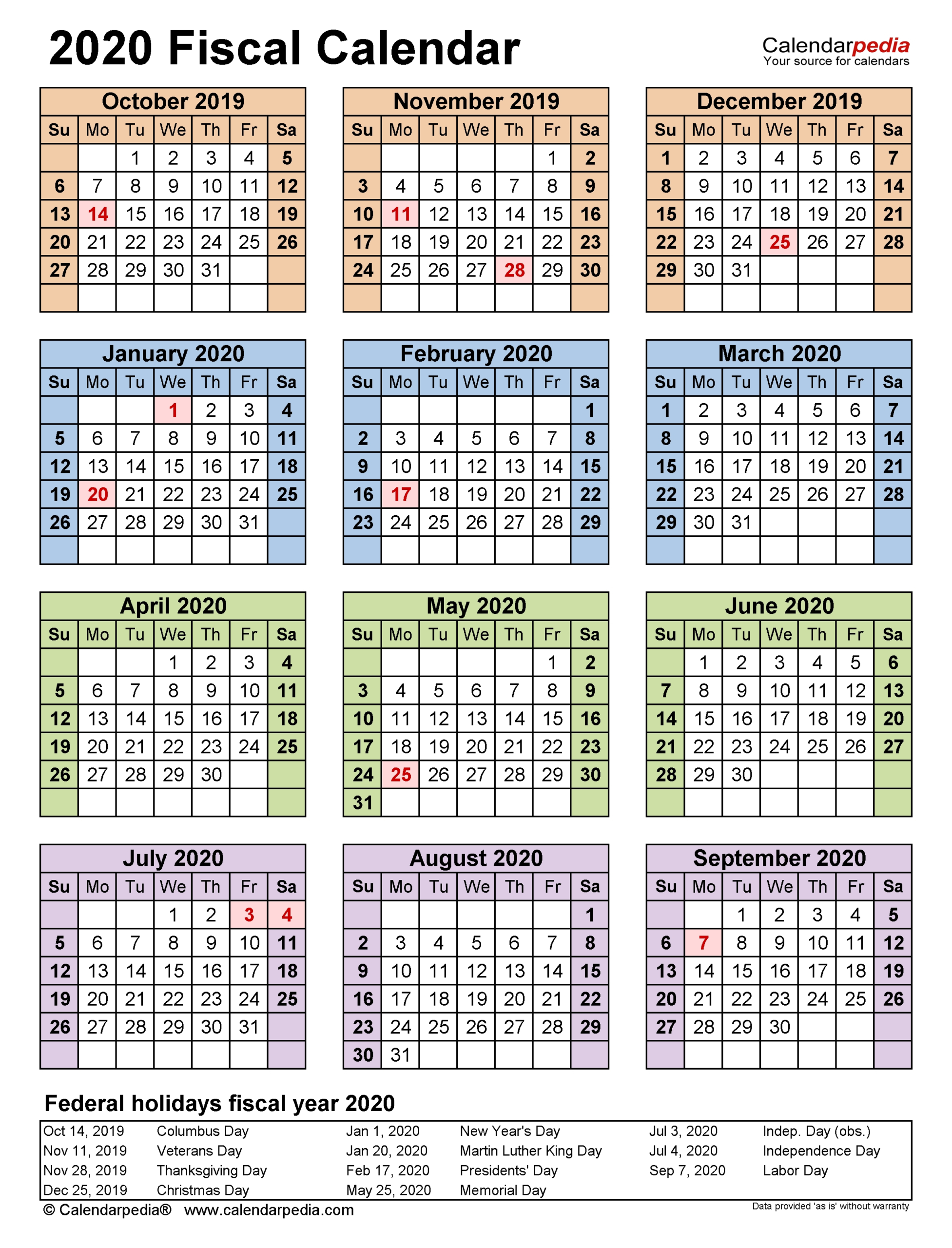 2020 2021 Financial Calendar Australia – Template Calendar