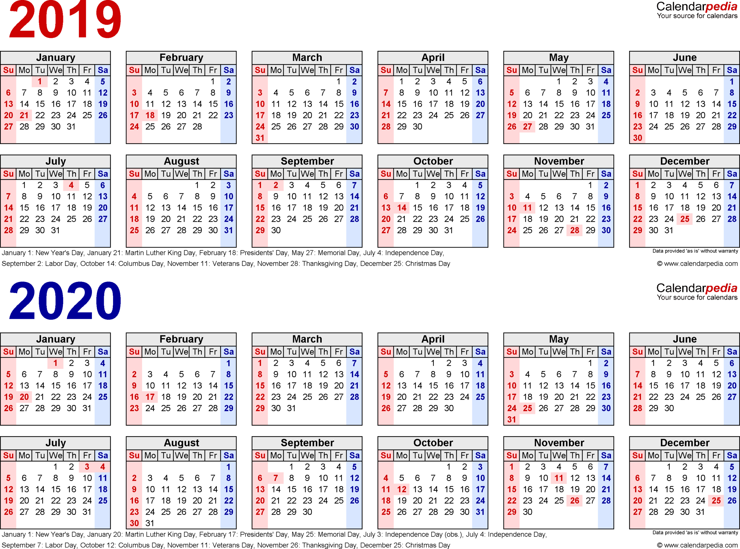 2020 Calendar Canada Printable With Holidays | Calendar