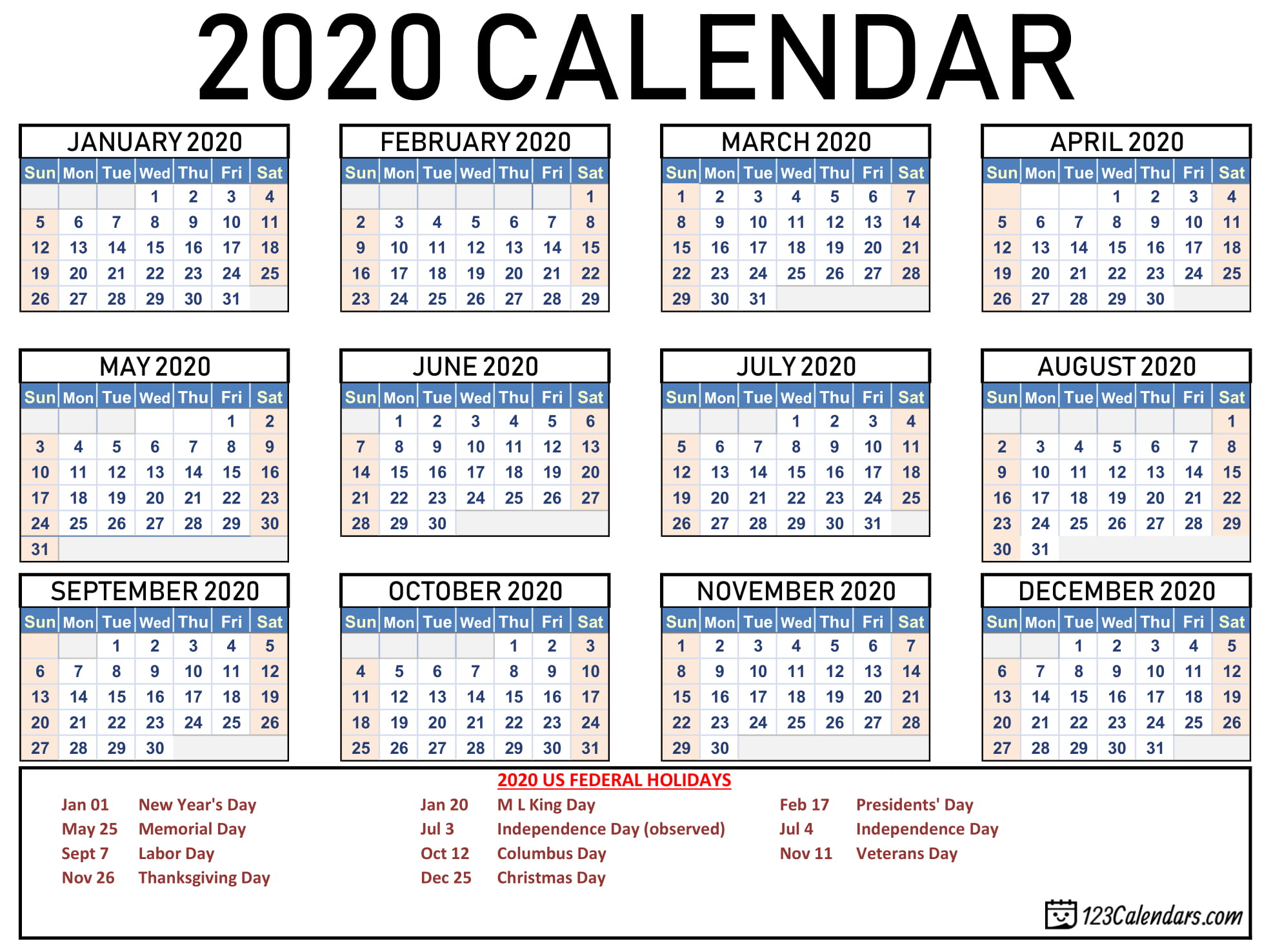 Free Printable Government Calendar | Calendar Printables Free Templates