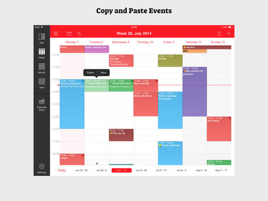 App Shopper: Week Calendar For Ipad (Productivity)