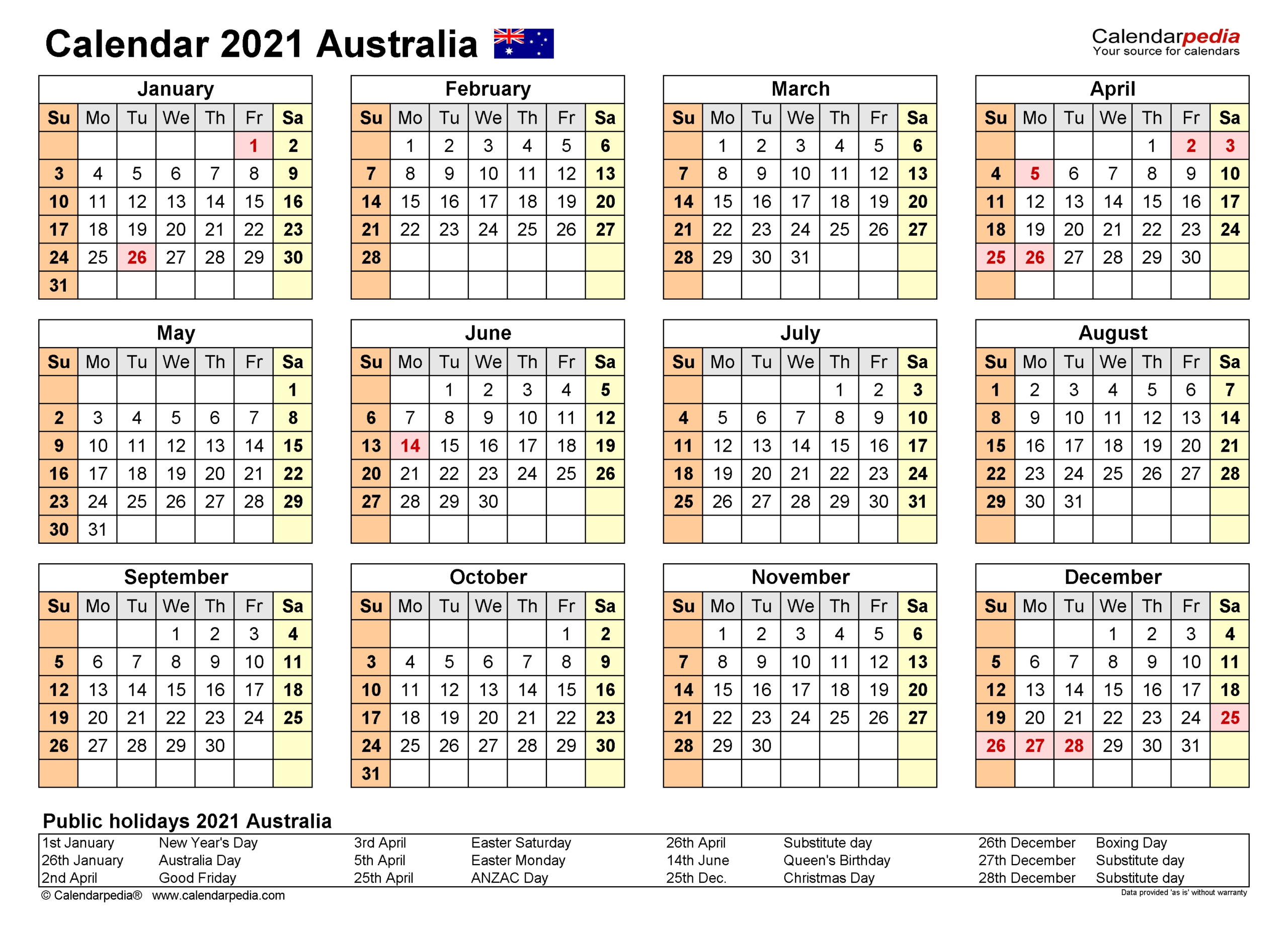 year calendar australia 2020 calendar printables free