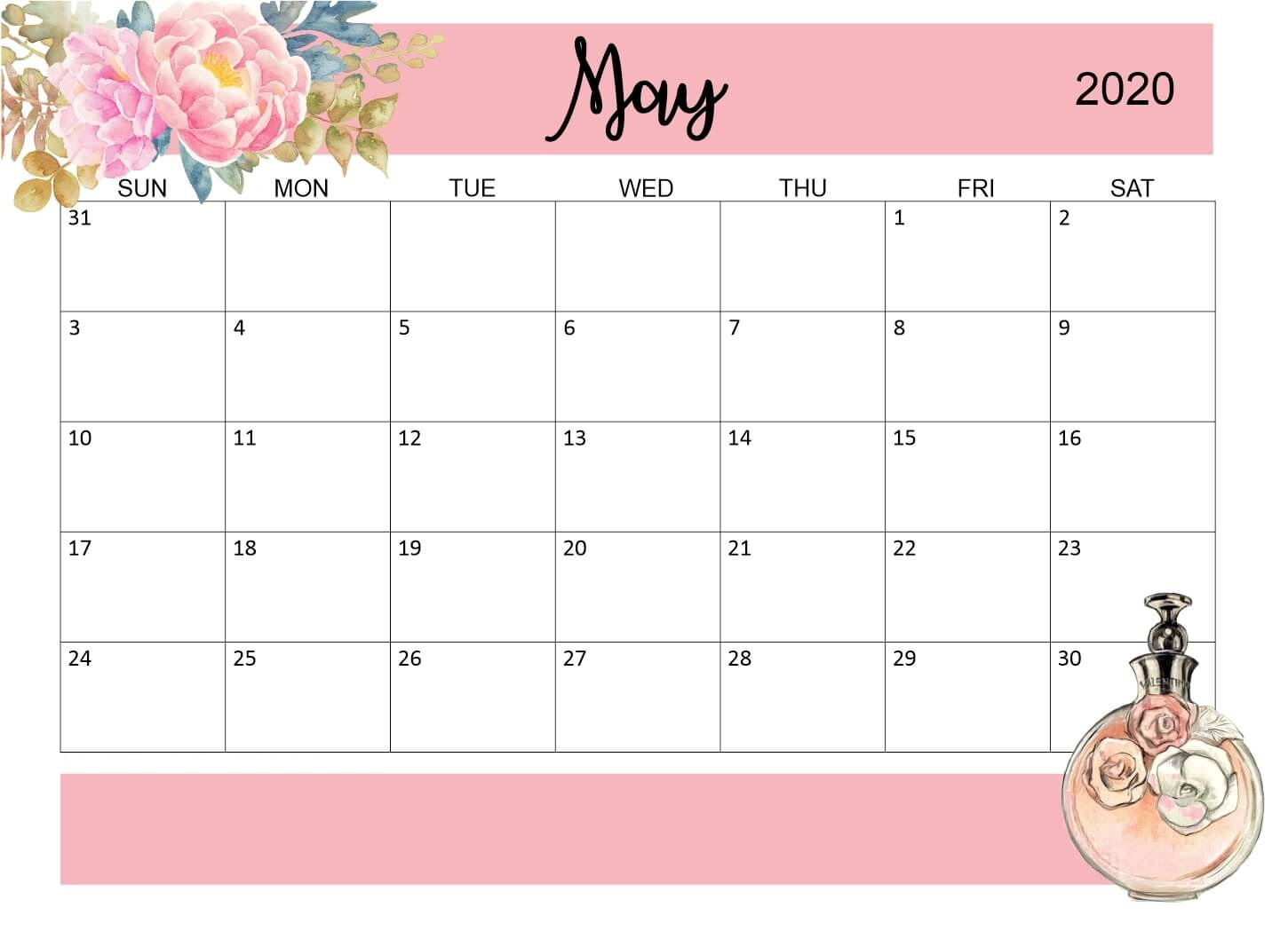 Best May 2020 Floral Calendar | Latest Calendar