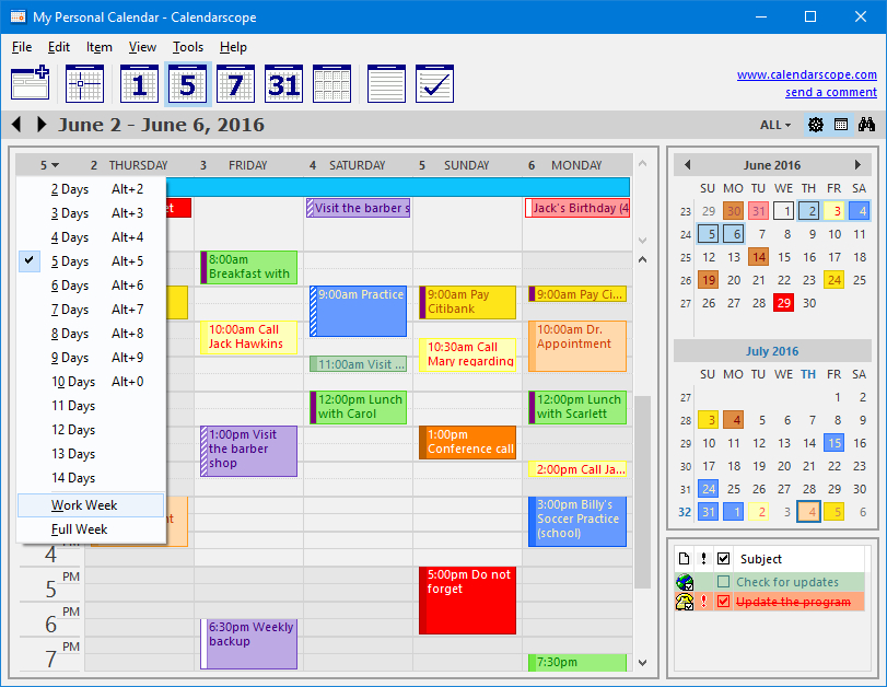 Free Printable Calendar Software For Windows 7 Calendar Printables