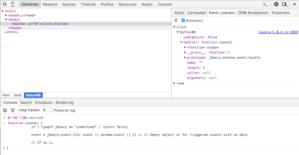 Debugging Jquery With Chrome&#039;S Developer Tools