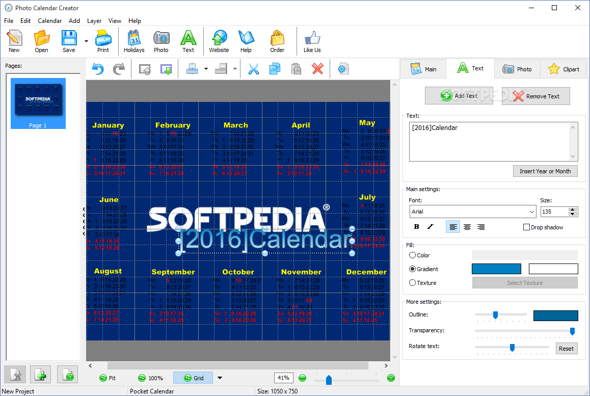 Free Printable Calendar Software For Windows 7