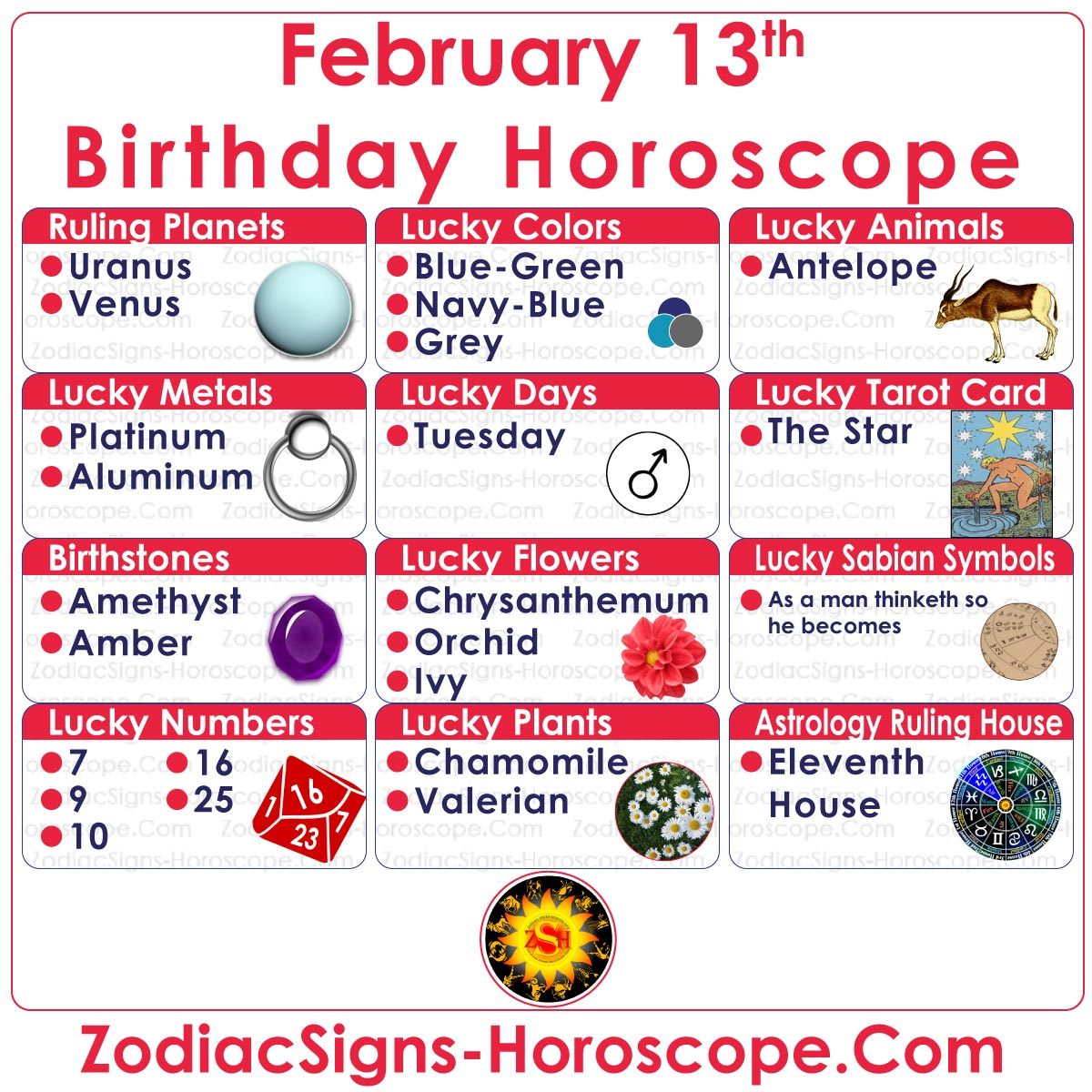 February 13 Zodiac – Complete Birthday Personality And